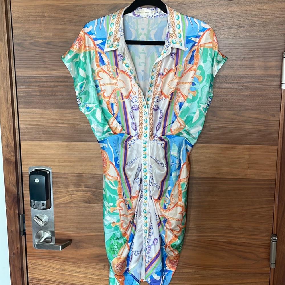 Gorgeous Pattern Button Down Dress - image 2